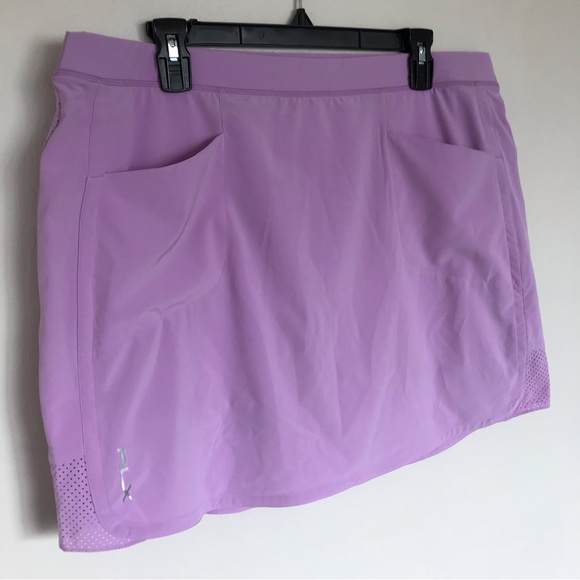 RLX Ralph Lauren Lilac Purple Tennis/Golf Skort Size XL NEW Pickleball Active - Picture 2 of 16